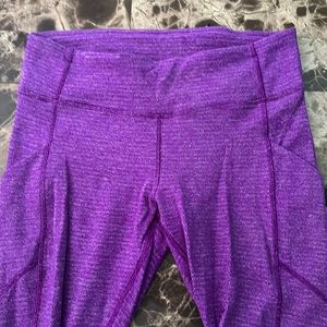Lululemon speed up tights w/ pockets